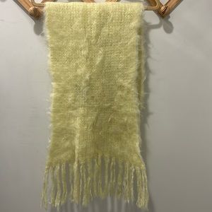 Hinterveld Snuggle Baby Mohair Scarf Light Yellow